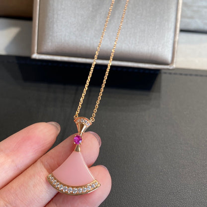 [Royal Top]DREAM NECKLACE PINK OPAL