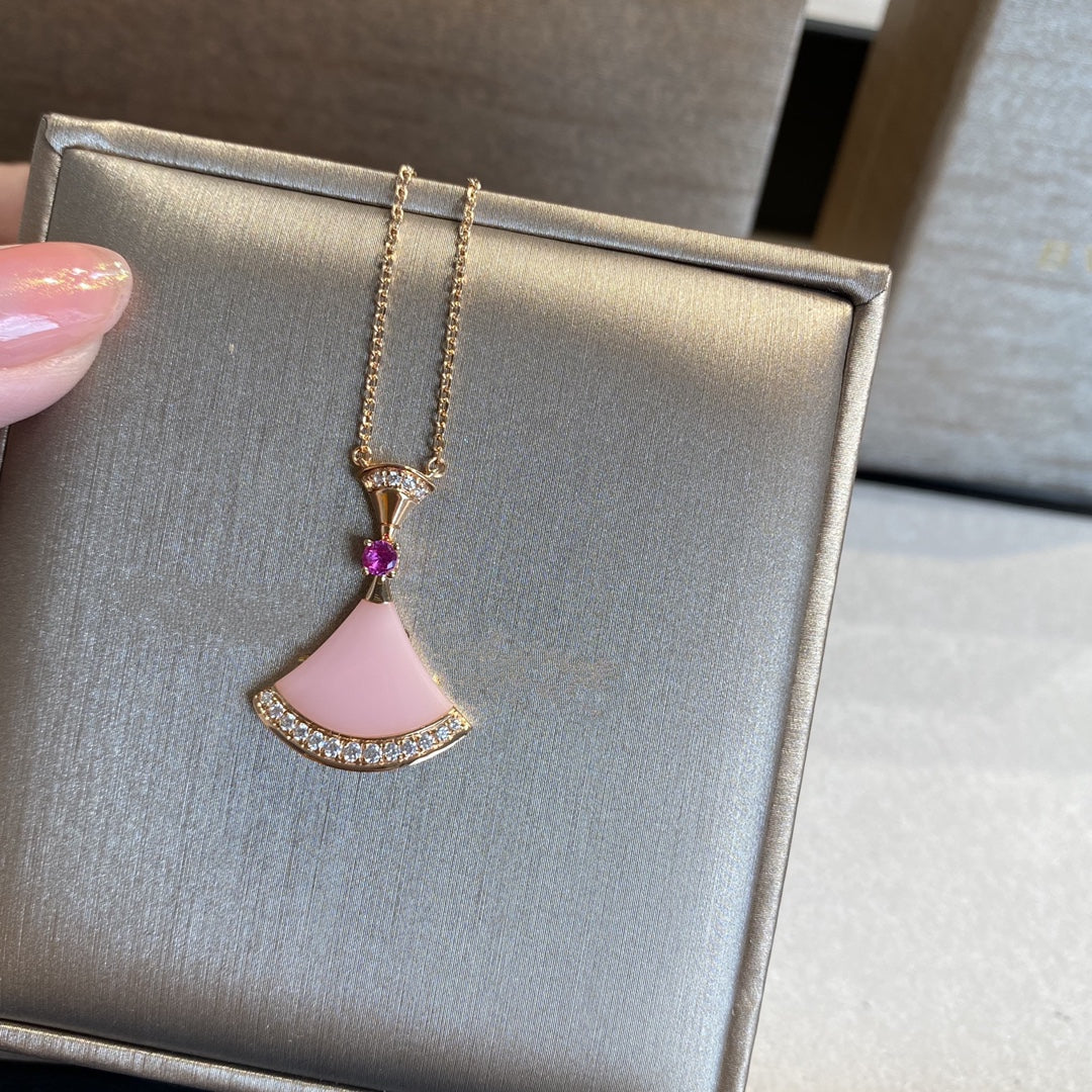 [Royal Top]DREAM NECKLACE PINK OPAL