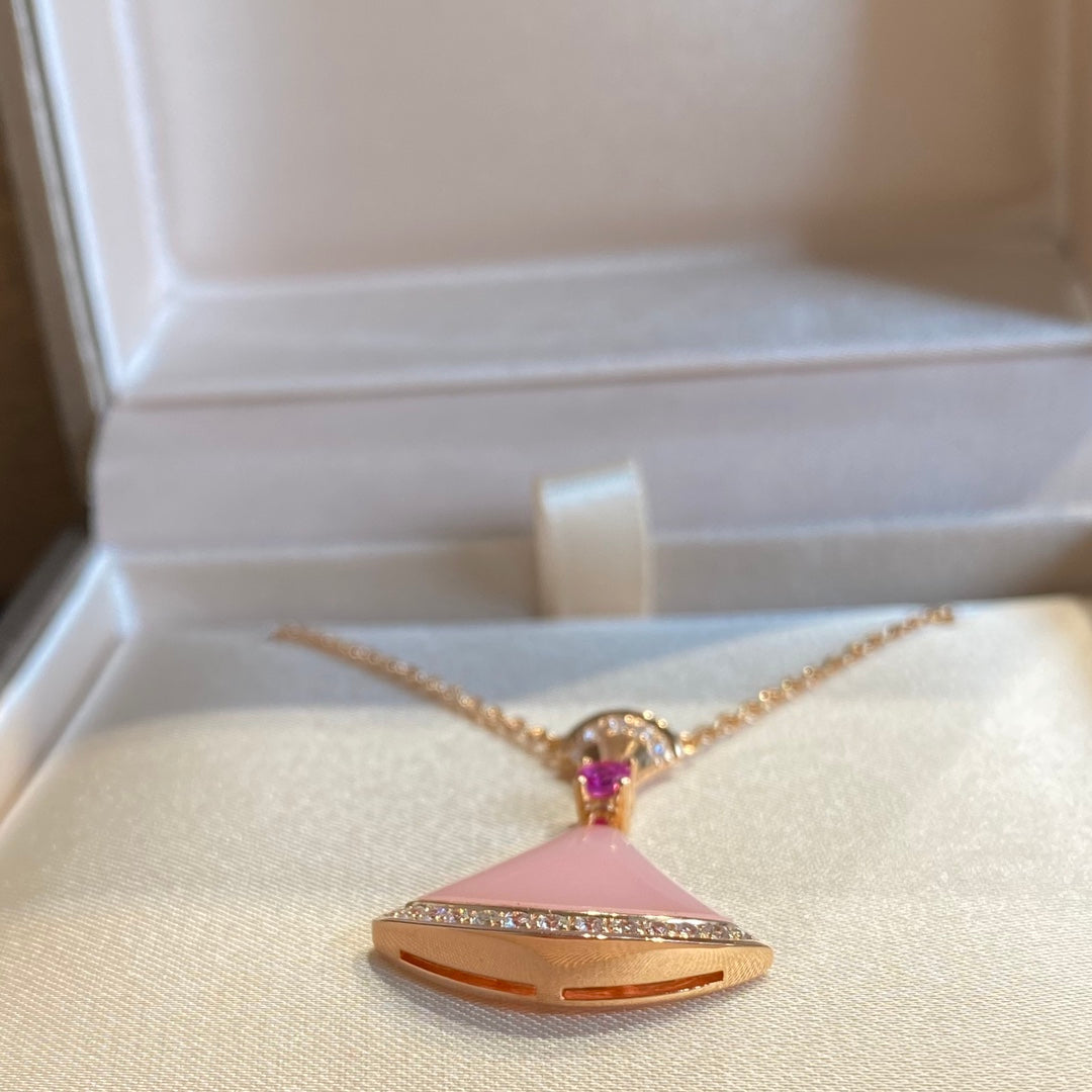 [Royal Top]DREAM NECKLACE PINK OPAL