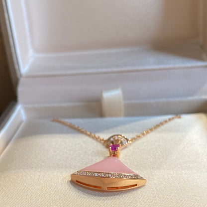 [Royal Top]DREAM NECKLACE PINK OPAL