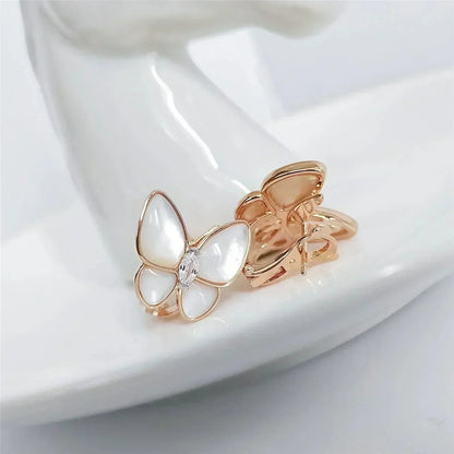 [Royal Top]BUTTERFLY MOP DIAMOND EARRINGS