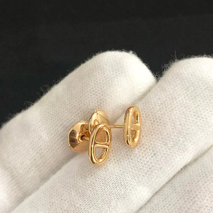 [Royal Top]CHAINE SMALL EARRINGS GOLD AND SILVER