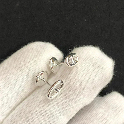[Royal Top]CHAINE SMALL EARRINGS GOLD AND SILVER
