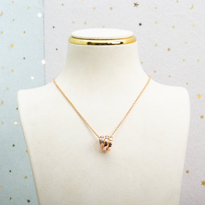 [Royal Top]SERPENTI PINK GOLD NECKLACE DIAMOND