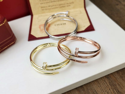 [Royal Top]JUSTE BRACELET 3.5MM DOUBLE ROW DIAMOND