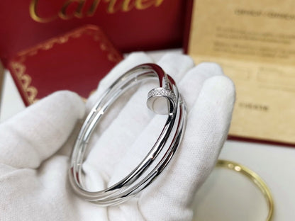[Royal Top]JUSTE BRACELET 3.5MM DOUBLE ROW DIAMOND