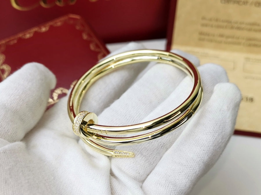 [Royal Top]JUSTE BRACELET 3.5MM DOUBLE ROW DIAMOND
