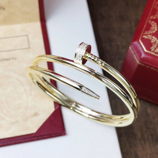 [Royal Top]JUSTE BRACELET 3.5MM DOUBLE ROW DIAMOND