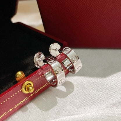 [Royal Top]LOVE EARRINGS 5.7MM 2 DIAMONDS