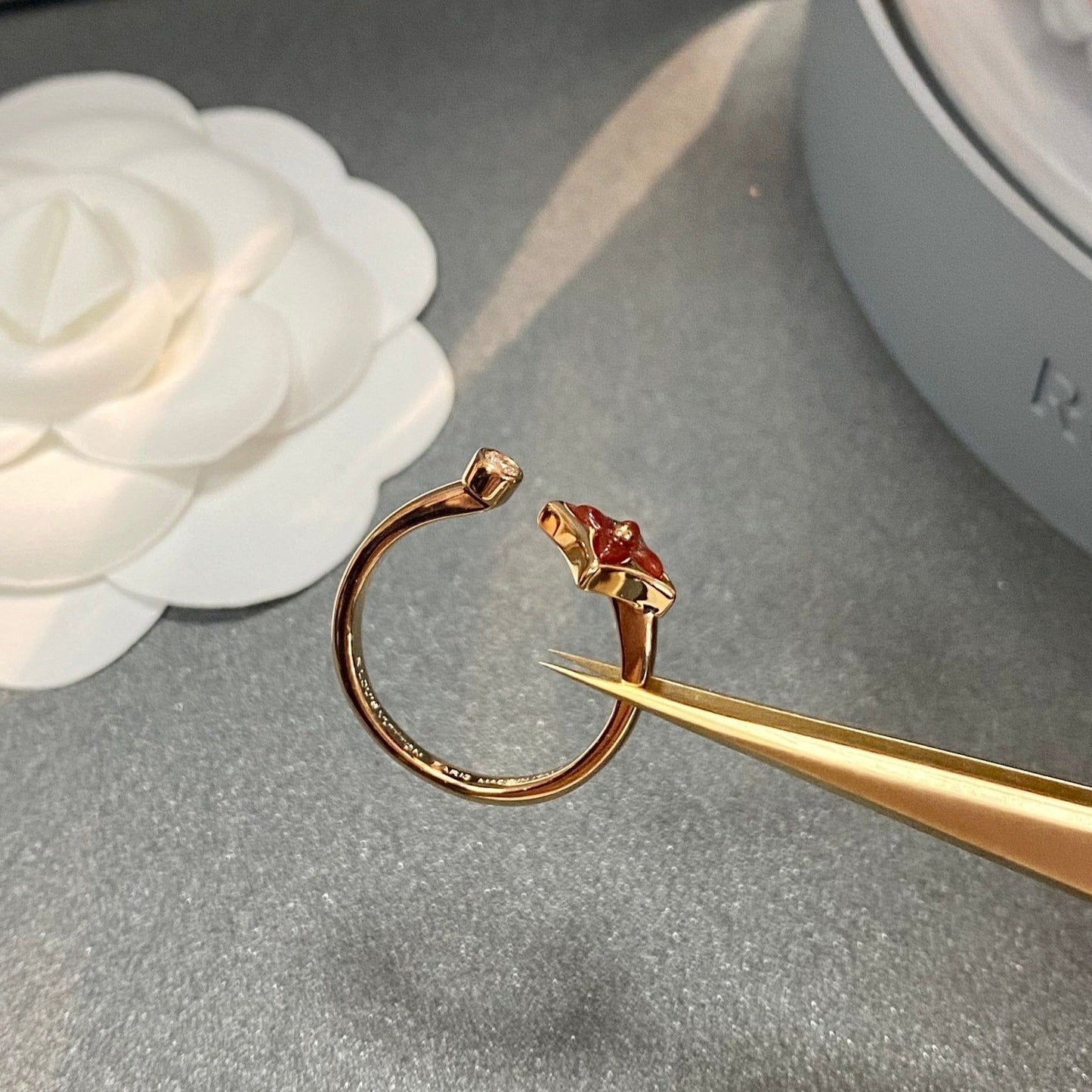 [Royal Top]STAR 1 DIAMOND OPEN RING