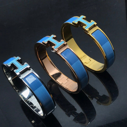 [Royal Top]H BRACELET BLUE RAINBOW CERAMIC
