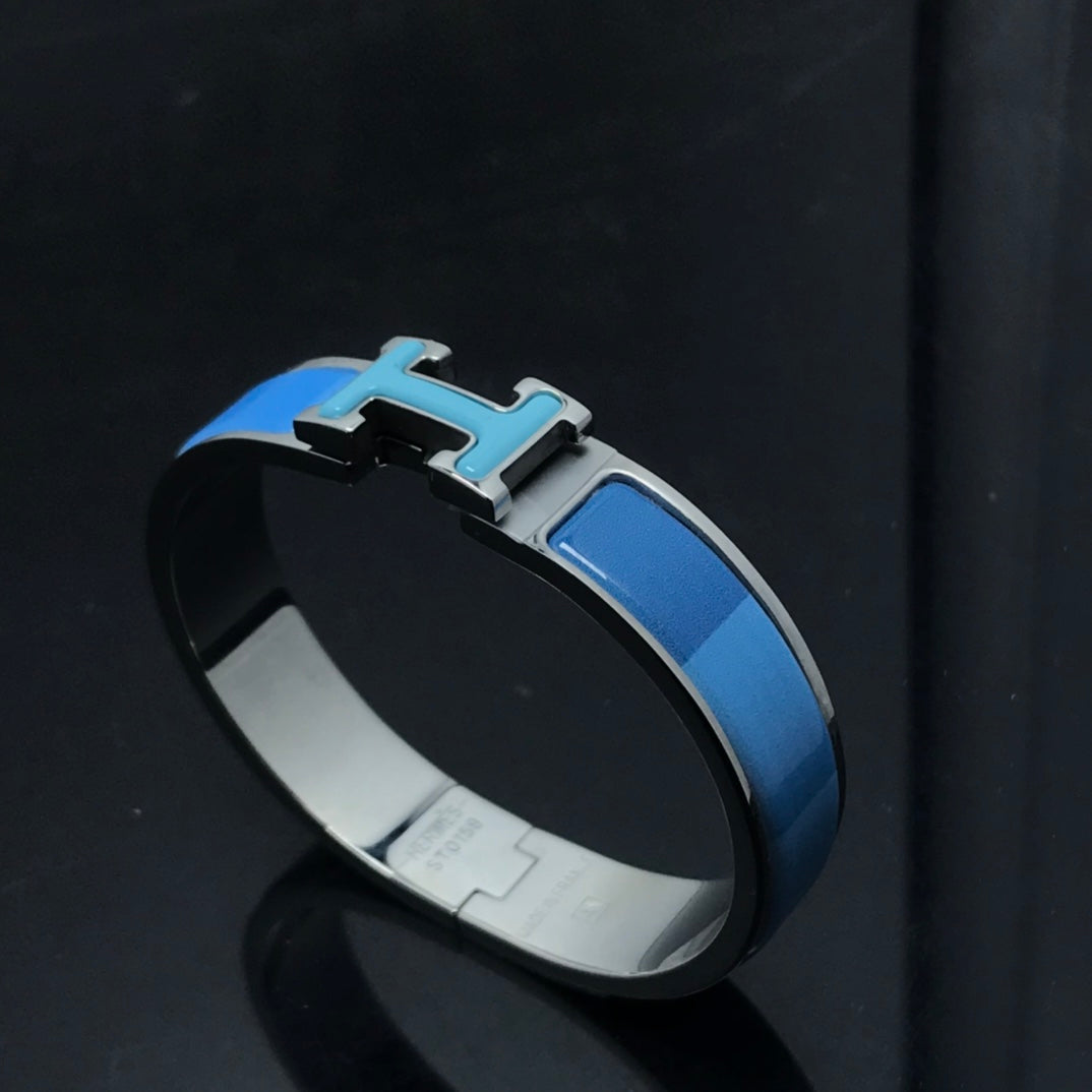 [Royal Top]H BRACELET BLUE RAINBOW CERAMIC