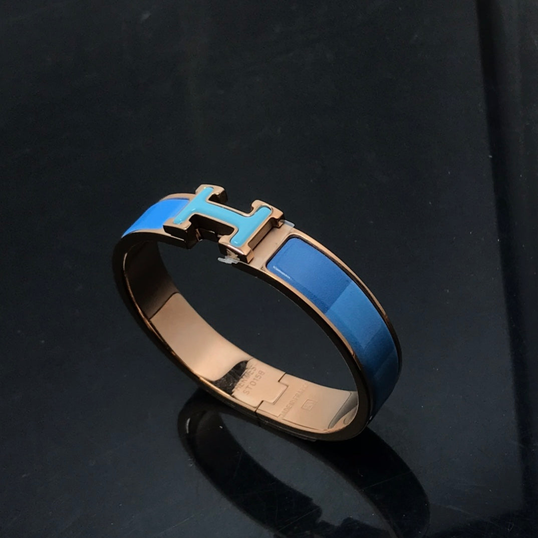 [Royal Top]H BRACELET BLUE RAINBOW CERAMIC