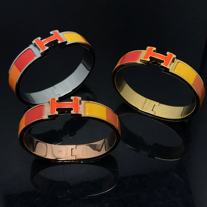 [Royal Top]H BRACELET ORANGE RAINBOW CERAMIC