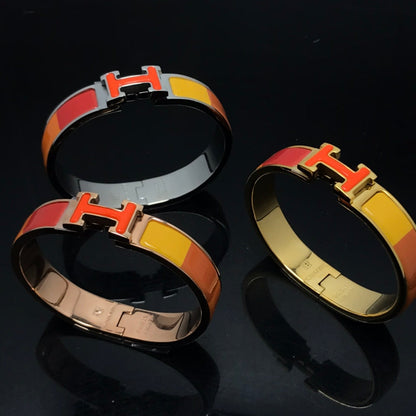 [Royal Top]H BRACELET ORANGE RAINBOW CERAMIC
