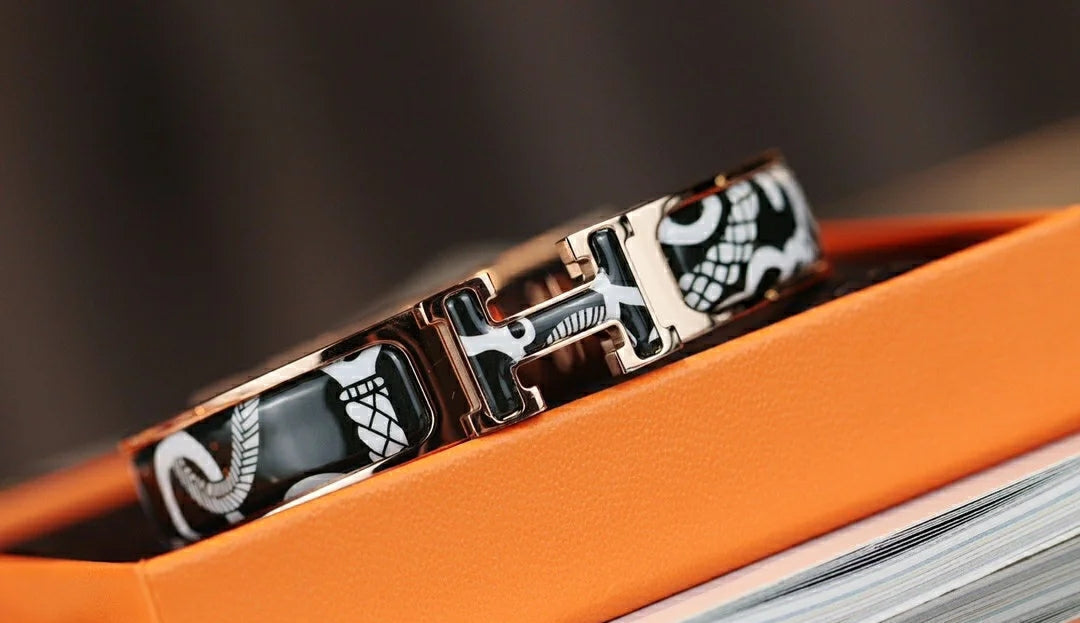 [Royal Top]H TARTAN BRACELET 12MM