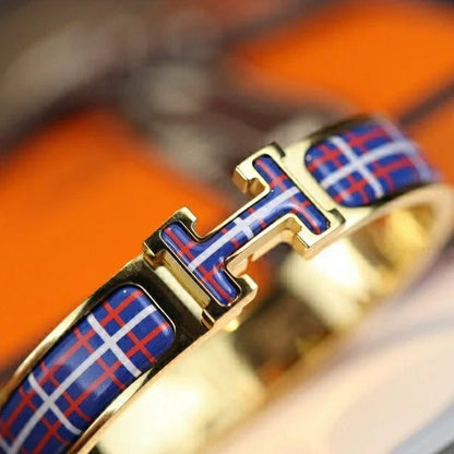 [Royal Top]H TARTAN BRACELET 12MM