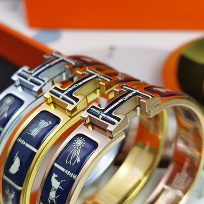 [Royal Top]H COUVERTURES DARK BLUE BRACELET