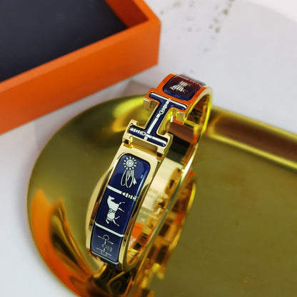 [Royal Top]H COUVERTURES DARK BLUE BRACELET