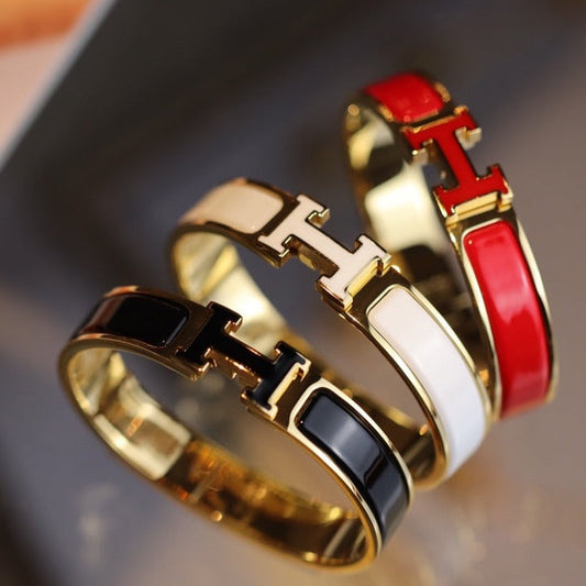 [Royal Top]H BRACELET 12MM GOLD