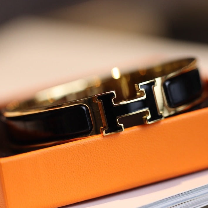 [Royal Top]H BRACELET 12MM GOLD