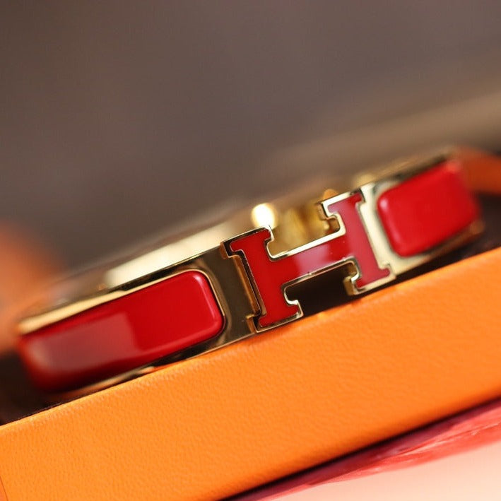 [Royal Top]H BRACELET 12MM GOLD