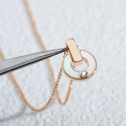 [Royal Top]GARI NECKLACE PINK GOLD MOP