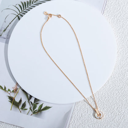 [Royal Top]GARI NECKLACE PINK GOLD MOP