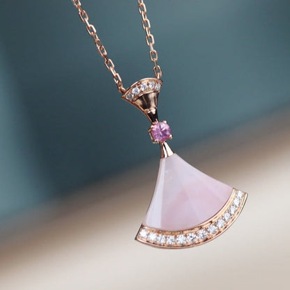 [Royal Top]DREAM NECKLACE PINK MOP DIAMOND