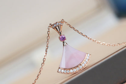 [Royal Top]DREAM NECKLACE PINK MOP DIAMOND