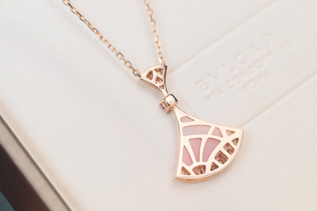 [Royal Top]DREAM NECKLACE PINK MOP DIAMOND