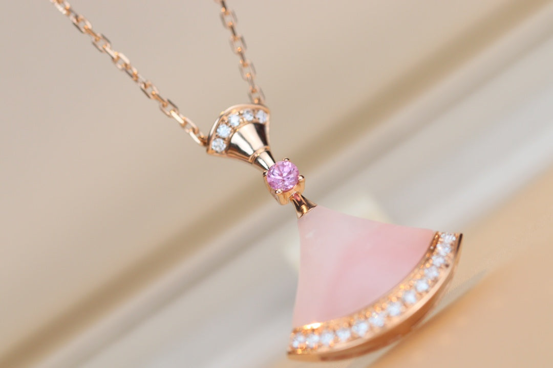 [Royal Top]DREAM NECKLACE PINK MOP DIAMOND