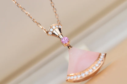 [Royal Top]DREAM NECKLACE PINK MOP DIAMOND