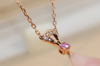 [Royal Top]DREAM NECKLACE PINK MOP DIAMOND