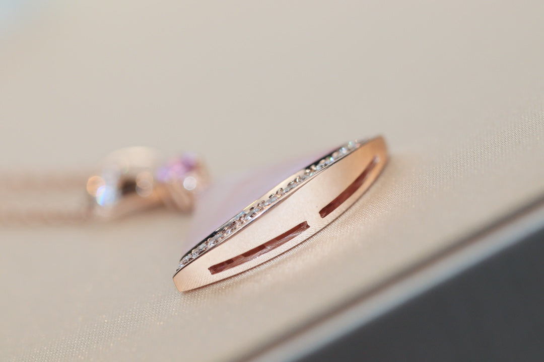 [Royal Top]DREAM NECKLACE PINK MOP DIAMOND