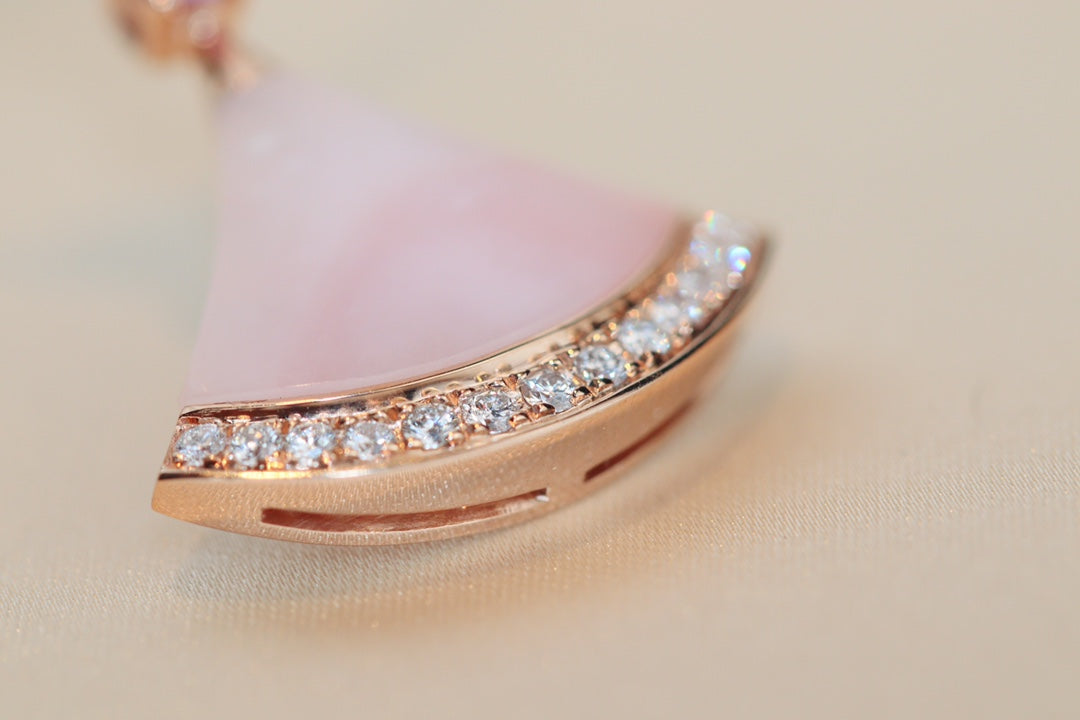 [Royal Top]DREAM NECKLACE PINK MOP DIAMOND