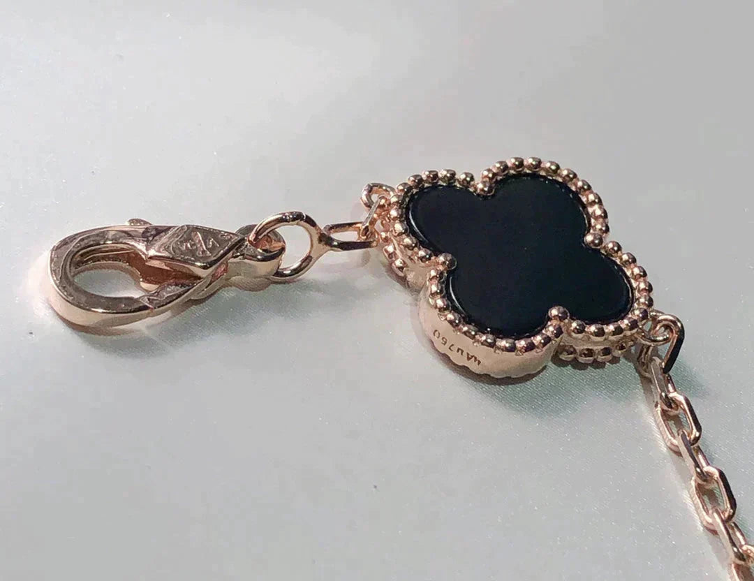 [Royal Top]CLOVER 5 MOTIFS MULTICOLOR BRACELET