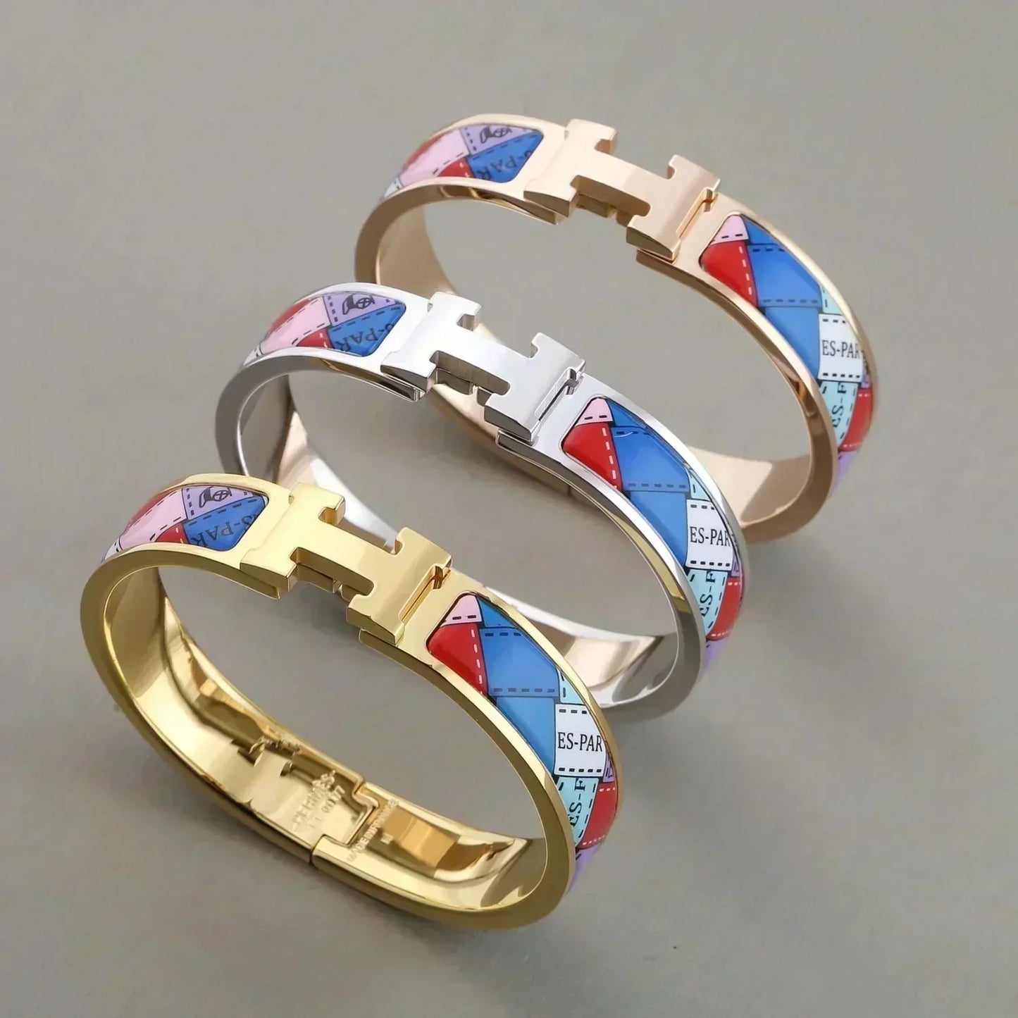 [Royal Top]H BRACELET DOTTED BORDER 12MM