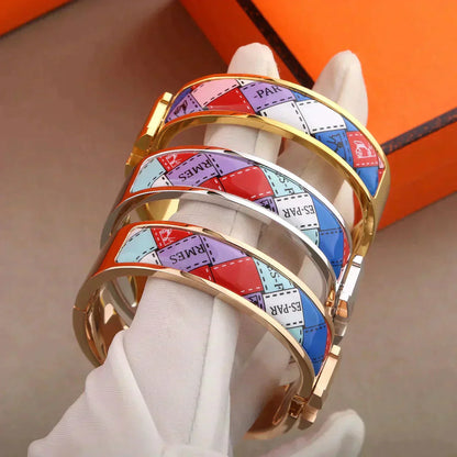[Royal Top]H BRACELET DOTTED BORDER 12MM