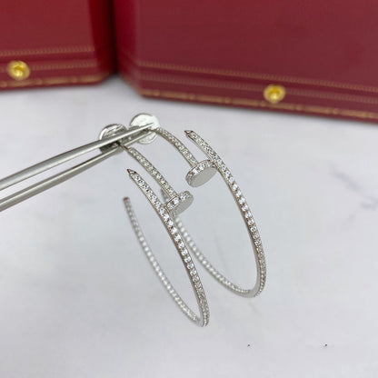 [Royal Top]JUSTE EARRINGS FULL DIAMONDS 1.8MM