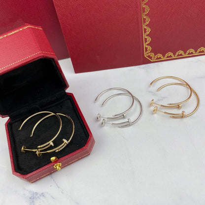 [Royal Top]JUSTE EARRINGS FULL DIAMONDS 1.8MM