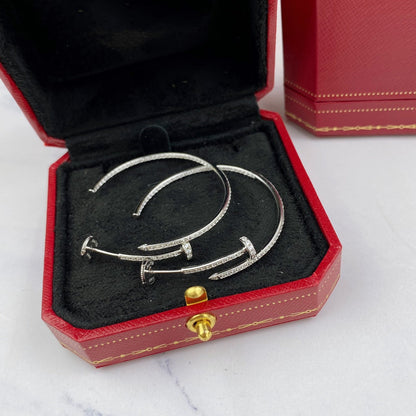 [Royal Top]JUSTE EARRINGS FULL DIAMONDS 1.8MM