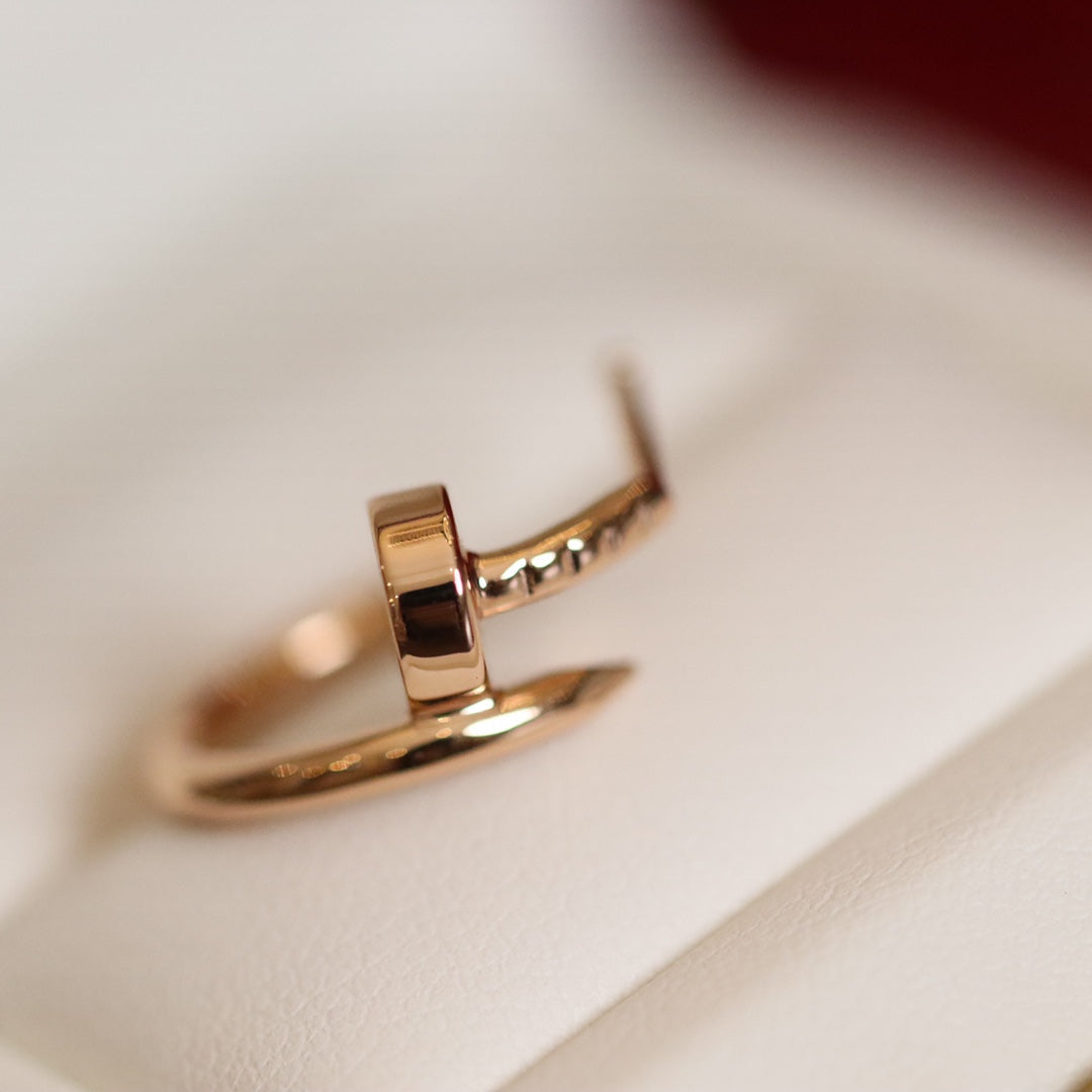 [Royal Top]JUSTE EARRINGS PINK GOLD