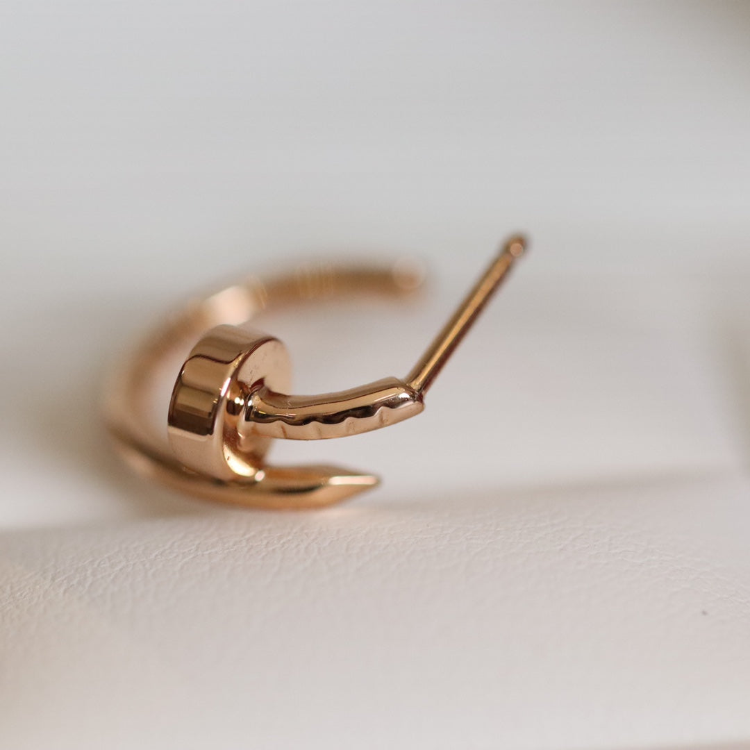 [Royal Top]JUSTE EARRINGS PINK GOLD