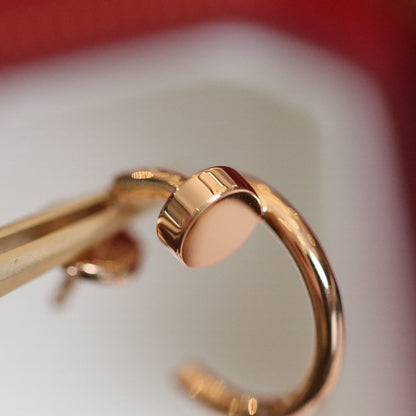 [Royal Top]JUSTE EARRINGS PINK GOLD