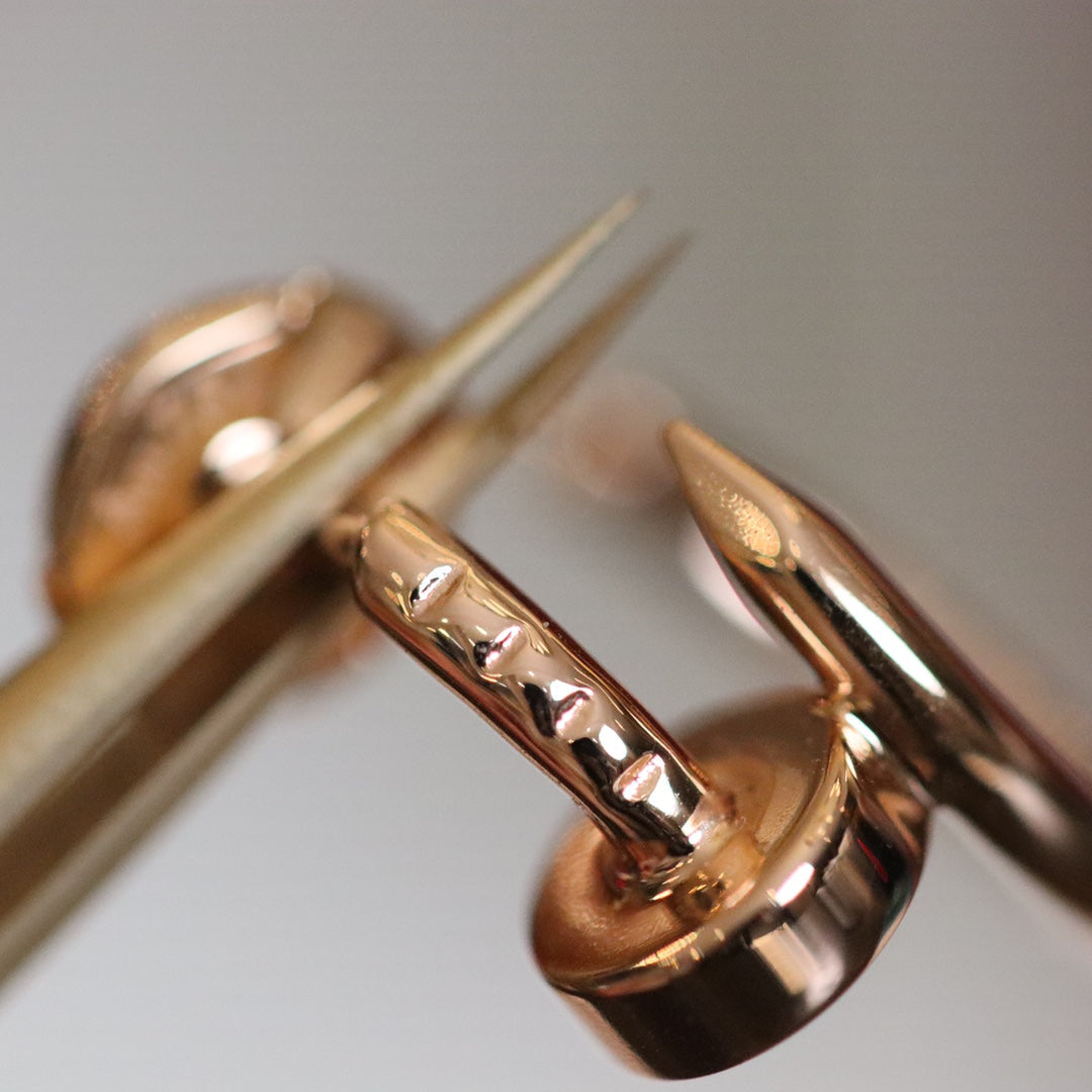 [Royal Top]JUSTE EARRINGS PINK GOLD