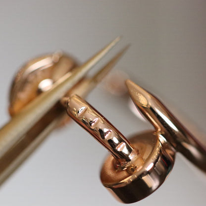 [Royal Top]JUSTE EARRINGS PINK GOLD