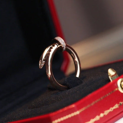 [Royal Top]JUSTE RING 2.65MM PINK GOLD DIAMOND