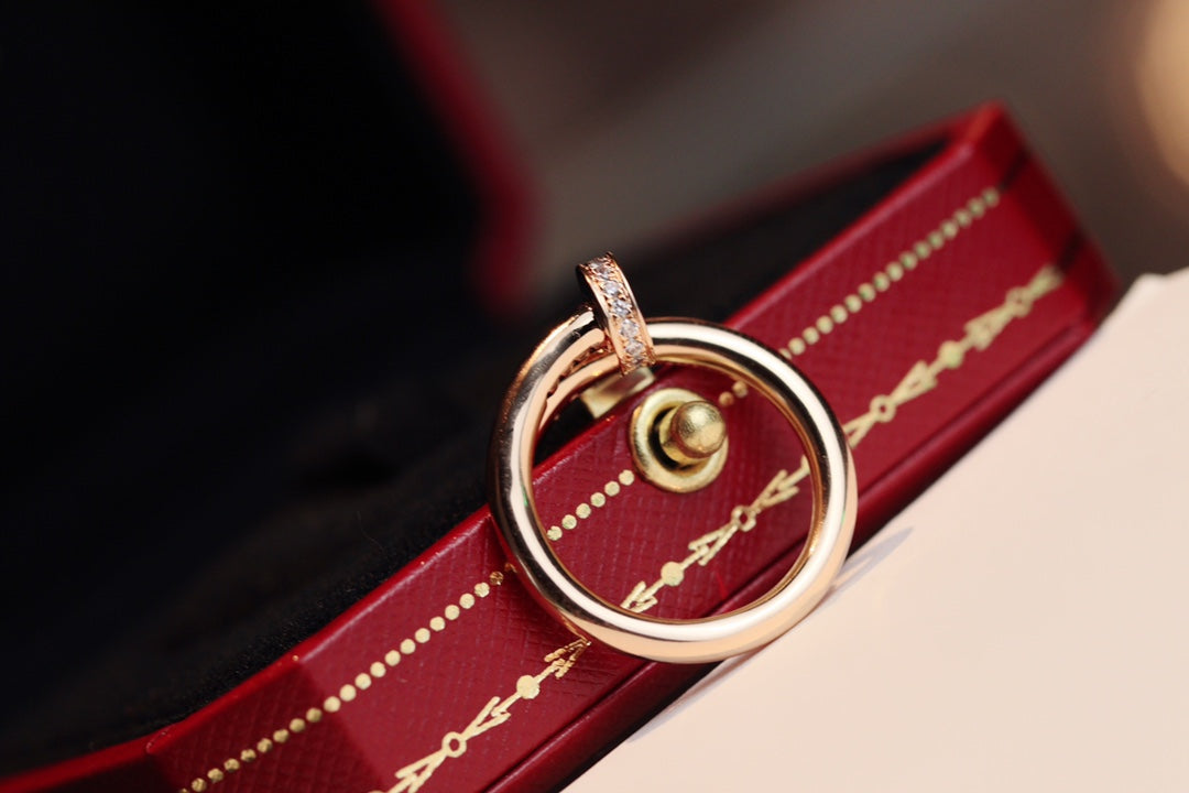 [Royal Top]JUSTE RING 2.65MM PINK GOLD DIAMOND
