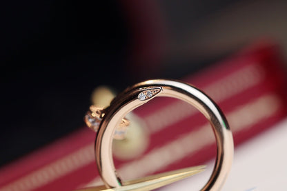 [Royal Top]JUSTE RING 2.65MM PINK GOLD DIAMOND